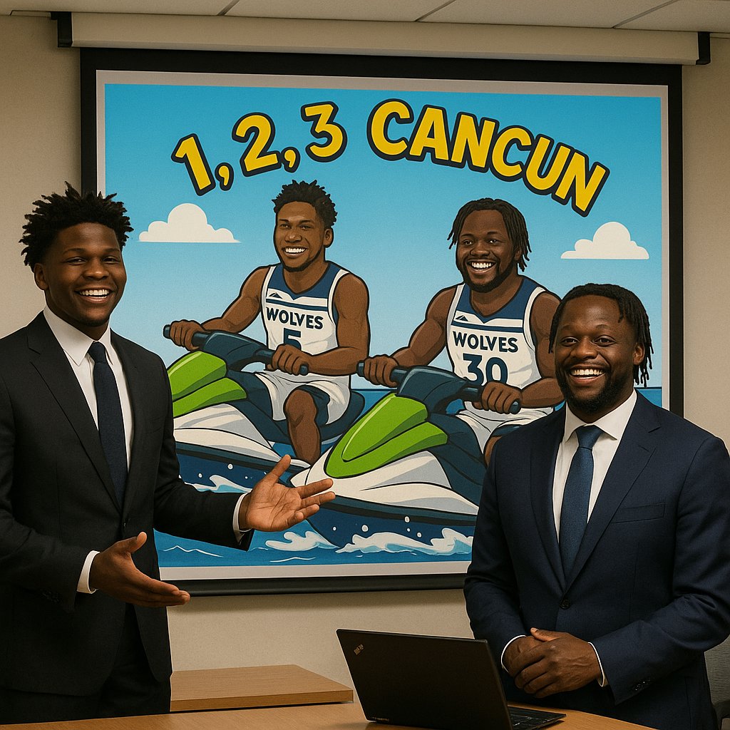 The Timberwolves game plan tonight.