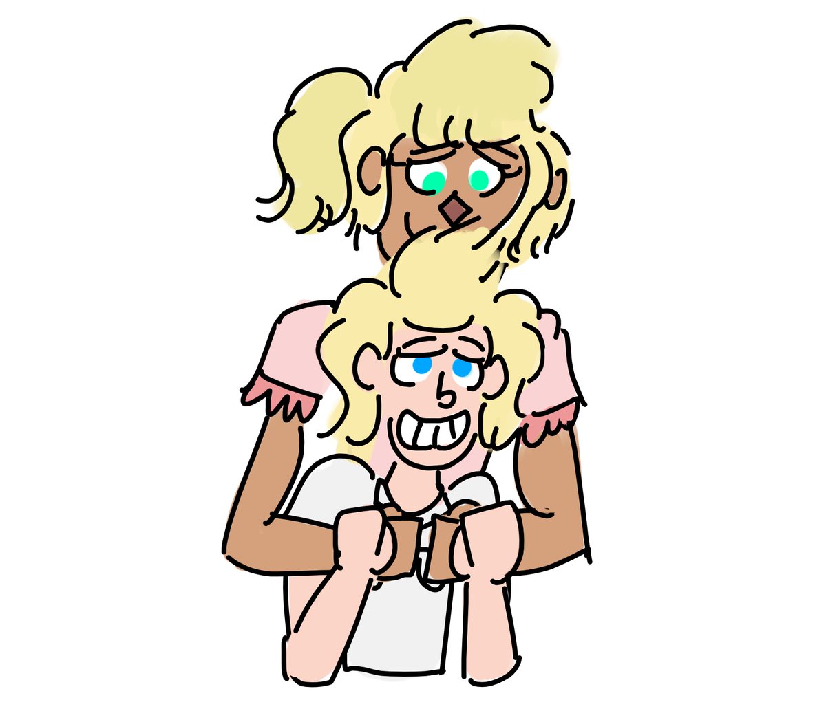 FiredogStu8's tweet photo. #campcamp #ccjen #campcampjen #ccdaniel #campcampdaniel #jeniel #artshare #roosterteeth

two silly floofs https://t.co/pV3WjMLQjg
