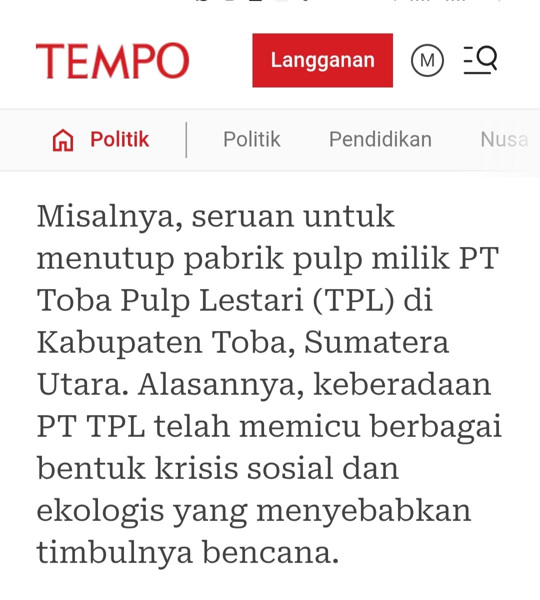 tempo.co/politik/menter…
<a href="/RajaJuliAntoni/">Raja Juli Antoni, MA., Ph.D.</a> 
<a href="/prabowo/">Prabowo Subianto</a> 
<a href="/hincapandjaitan/">HincaPandjaitanXIII</a> 
<a href="/ListyoSigitP/">Listyo Sigit Prabowo</a> 
<a href="/HumasPoldaSumut/">Polda Sumatera Utara</a>