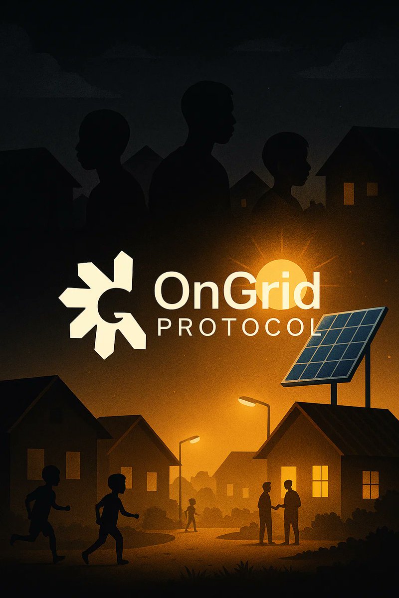 Before: darkness.
Now: powered by the sun. ☀️

This is what access looks like.

<a href="/OngridProtocol/">Ongrid Protocol</a> is building to help communities light up their future with web3 technologies, sustainably, &amp; together.