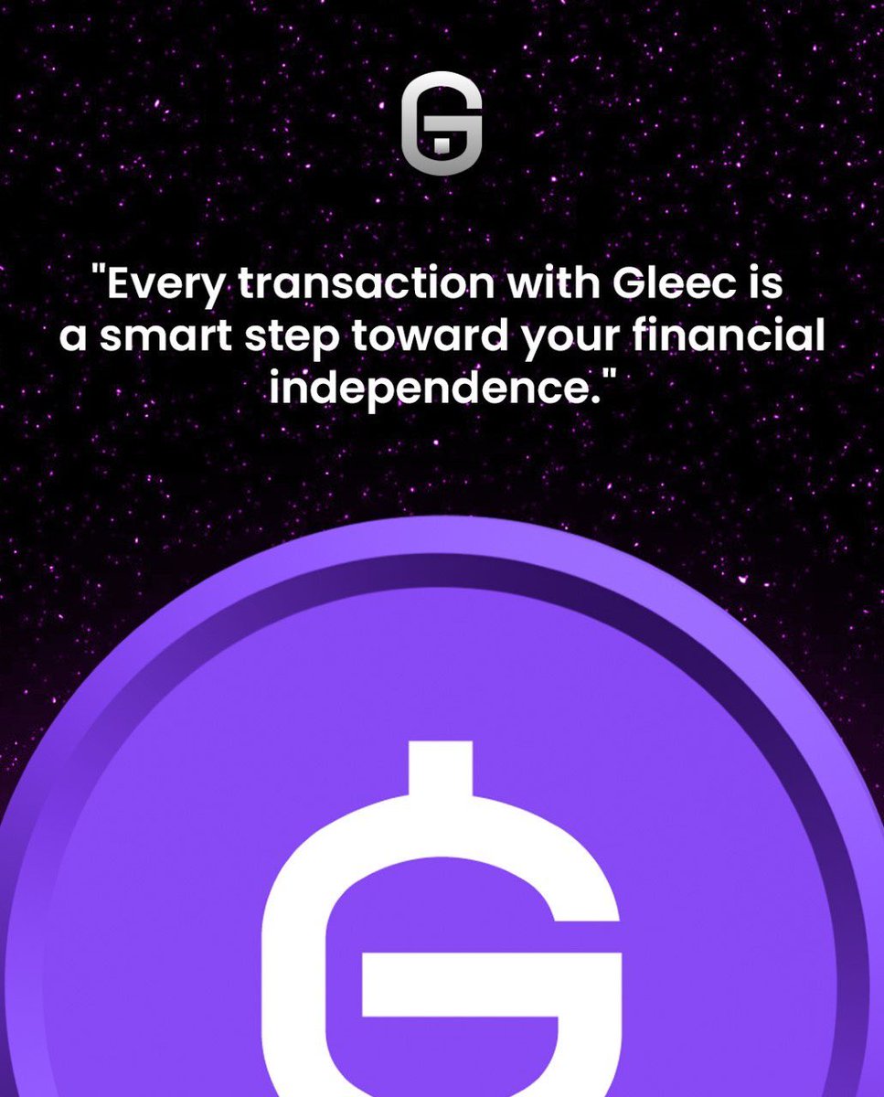 🚀 Turn every move into freedom!
Every transaction with #Gleec is a smart step toward your financial independence.
🔐 Technology. Security. Autonomy.
Take the next step — take it with #Gleec.

#Gleec #SmartCrypto #FinancialFreedom #YourDigitalFuture
<a href="/gleecbtc/">Gleec BTC Exchange</a> <a href="/GleecX/">gleec</a>