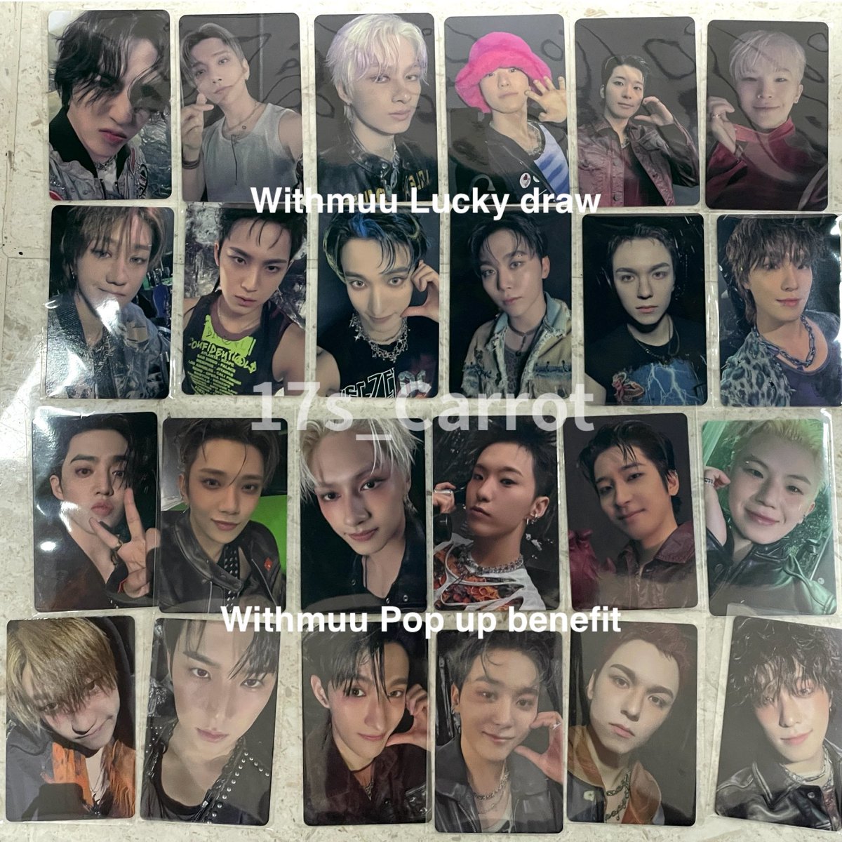 HAPPY BURSTDAY 韓国POPUP 特典 ミンハオ withmuu ミンハオ HAPPY BURSTDAY ポップアップwithmuu 購入限定 Seventeen