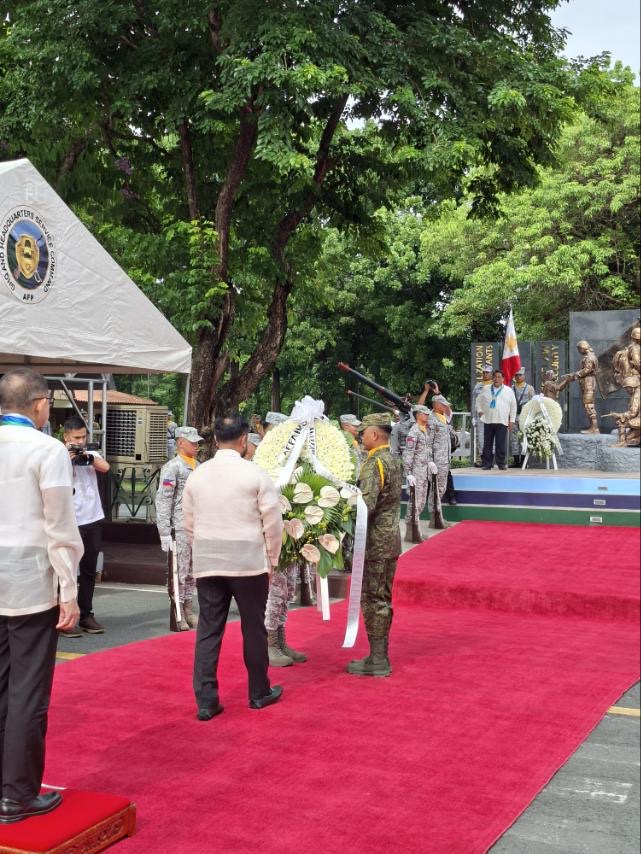 DFA Philippines 🇵🇭 (@dfaphl) on Twitter photo On #PeacekeepingDay, we honor 30 Filipino Peacekeepers who gave their lives in the name of peace. Their courage inspires PH 🇵🇭 continued commitment to protect the vulnerable and uphold multilateral cooperation. <a href="/UNPeacekeeping/">UN Peacekeeping</a> <a href="/dndphl/">Department of National Defense - Philippines</a> <a href="/TeamAFP/">Armed Forces of the Philippines</a> <a href="/pnppio/">Philippine National Police</a> <a href="/DILGPhilippines/">DILG Philippines</a> #PHinUNat80 On #PeacekeepingDay, we honor 30 Filipino Peacekeepers who gave their lives in the name of peace. Their courage inspires PH 🇵🇭 continued commitment to protect the vulnerable and uphold multilateral cooperation. <a href="/UNPeacekeeping/">UN Peacekeeping</a> <a href="/dndphl/">Department of National Defense - Philippines</a> <a href="/TeamAFP/">Armed Forces of the Philippines</a> <a href="/pnppio/">Philippine National Police</a> <a href="/DILGPhilippines/">DILG Philippines</a> #PHinUNat80