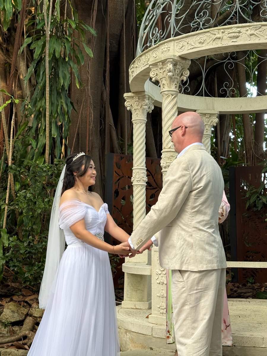 Flew from Malaysia to Australia and witnessed <a href="/princessmarfie/">Marfie Castle_PTX</a> getting married in person! Such a beautiful and intimate wedding. 

THEIR WEDDING VOWS CAME STRAIGHT OUTTA <a href="/Castle_ABC/">Castle</a> She was the most beautiful bride. 

Grateful for this show that created meaningful friendships