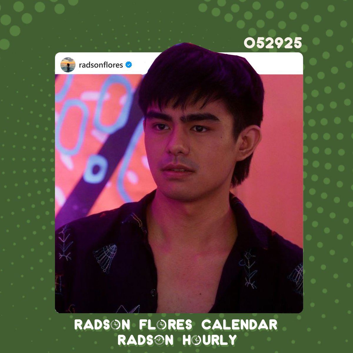 [05-29-2025]
Ang pogi at green flag na, wag mo ng pakawalan pa si Justin, Princess kung ako sayo

Don't forget to catch Radson from Mon. to Sat. 2:30pm
#RadsonFlores
#RadsonHourly 
#PrinsesaNgCityJail | #PNCJTotoongPamilya
📸 GMA Drama <a href="/radsonflores/">Radson</a>