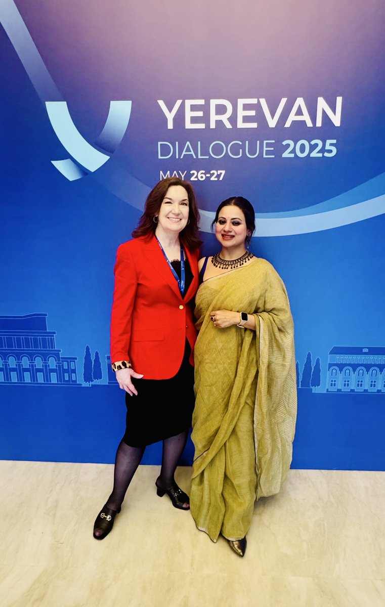 Swasti Rao ラオ スワスチイ (@swasrao) on Twitter photo What an absolute delight to meet my dear friend <a href="/TheresaAFallon/">Theresa Fallon</a> , not in Brussles, but in Yerevan <a href="/YerevanDialogue/">Yerevan Dialogue</a>
Theresa, here’s to our warm conversations, hopping around the city and all the lovely Armenian dishes recommended by you 🥂
See you soon What an absolute delight to meet my dear friend <a href="/TheresaAFallon/">Theresa Fallon</a> , not in Brussles, but in Yerevan <a href="/YerevanDialogue/">Yerevan Dialogue</a>
Theresa, here’s to our warm conversations, hopping around the city and all the lovely Armenian dishes recommended by you 🥂
See you soon