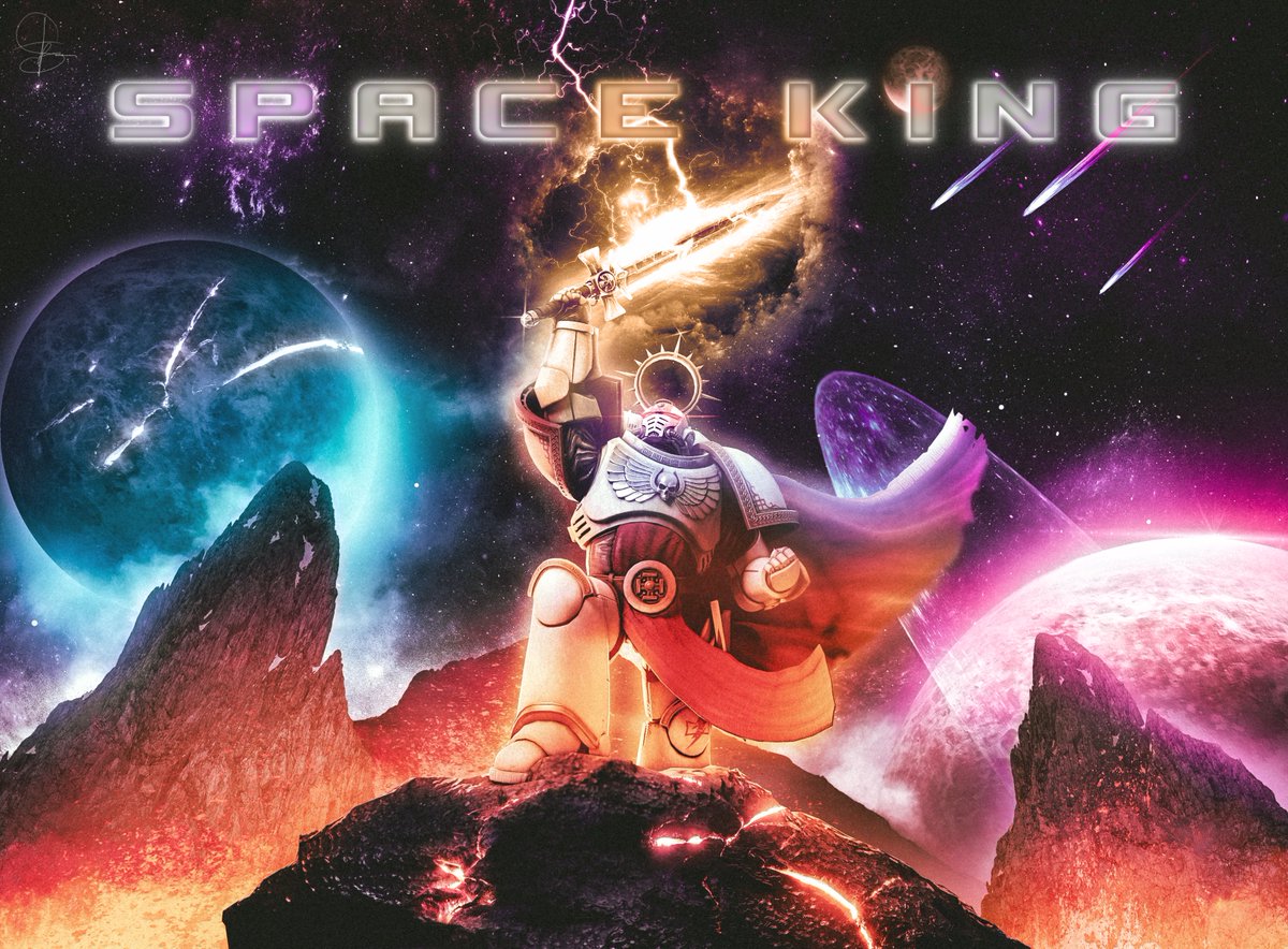 SfmToothless's tweet image. Warhammer art and one ver inspired by space king. #warhammer40k #WarhammerCommunity #WarhammerArt #warhammerfanart #warhammer