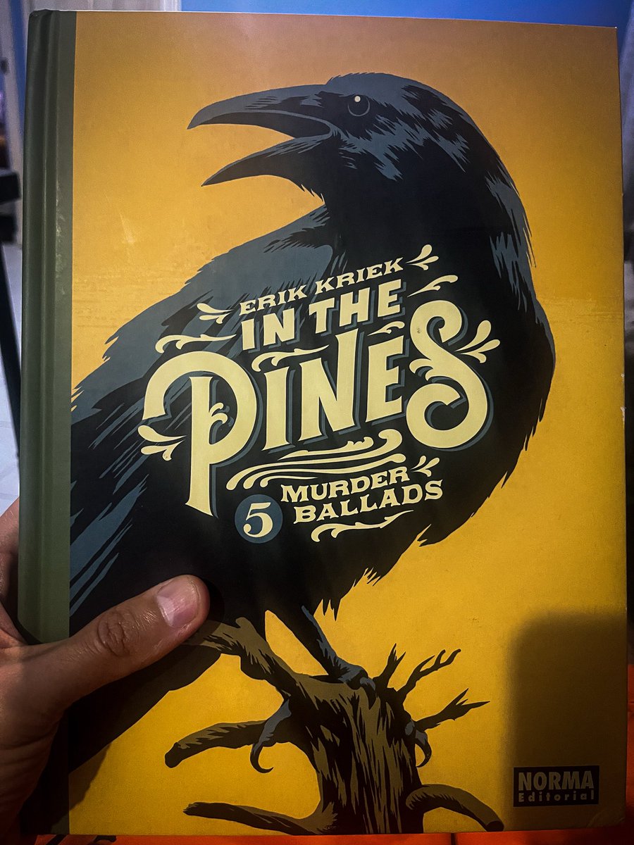 Lectura nocturna. 

#MurderBallads #InThePines #ErikKriek