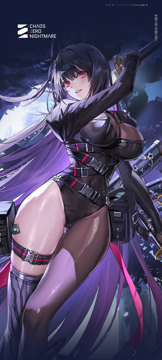 CZN_Official_EN's tweet photo. ◤June #Calendar #Wallpaper◢

[Rin]
A dream... about three swords on a rack? Congratulations. Since I will be the third. ...Forever.

#CHAOSZERONIGHTMARE #CZN #ChaosZeroNightmare https://t.co/hRyOhLNuIu