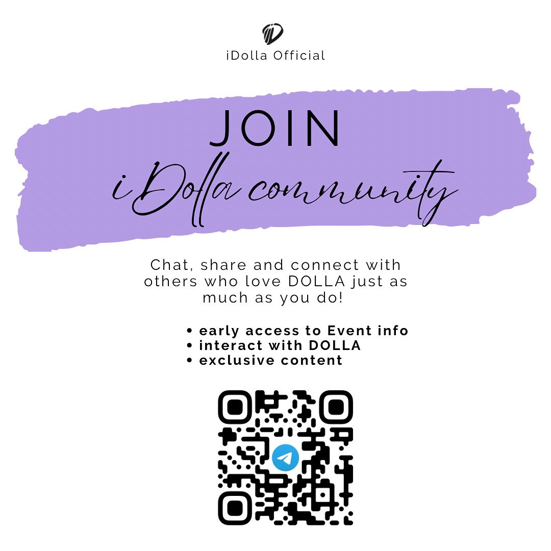 New in the fandom? OG fans? Doesn’t matter! 
If you love DOLLA, this is for YOU 💜

Join our official group chat for early updates, fun chats and make new friends who stan DOLLA just like you!

Share the love and be part of the family 💋 

🔗 t.me/+JlDQJnrddudlZ…

#DOLLA
