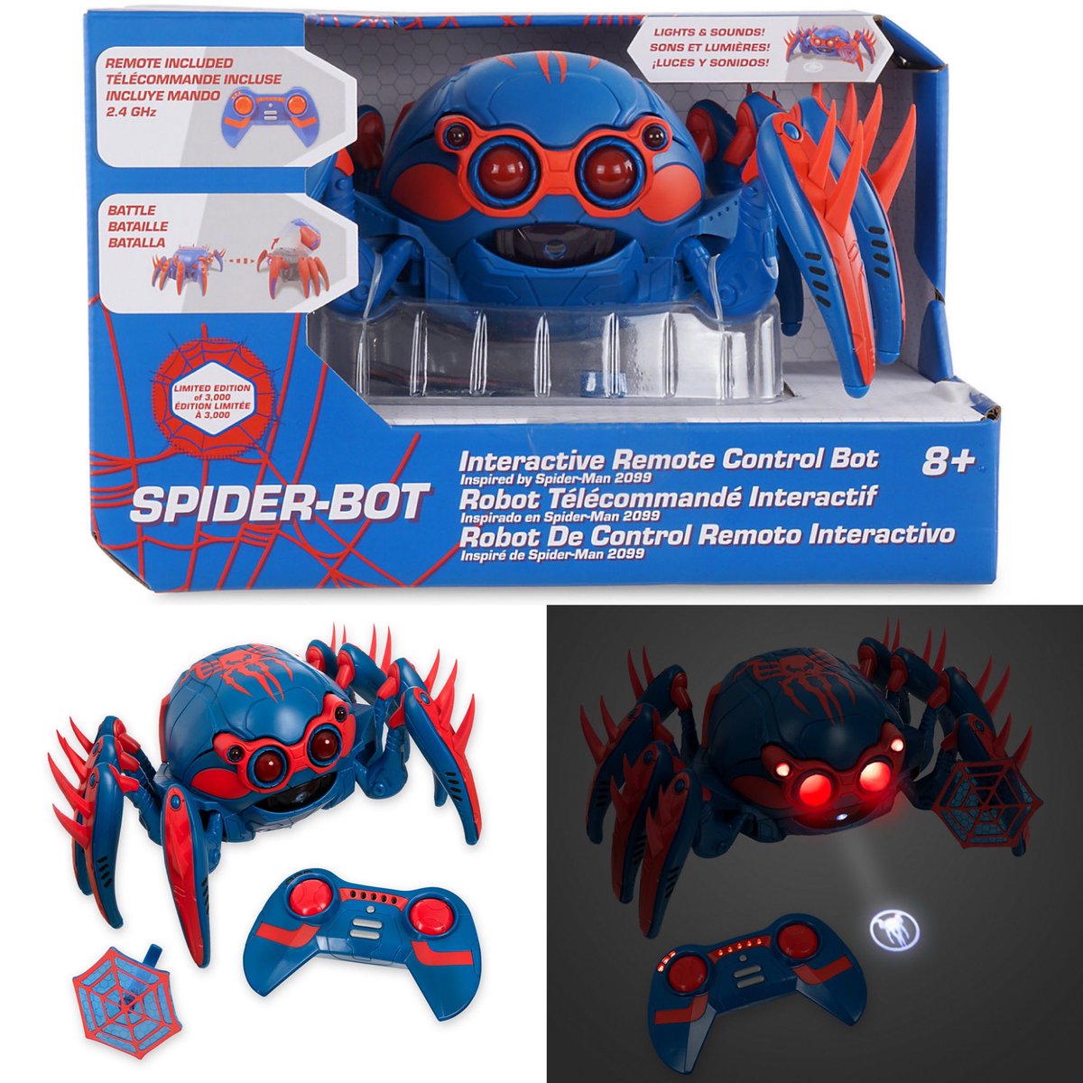 DisTrackers's tweet image. Spider-Man 2099 Spider Bot is available at the Disney Store! Limited to 3000 pieces.
.
distracker.info/3ZB4NMW
.
#Ad #SpiderMan #SpiderBot #Marvel #DisneyStore #Collectibles #DisTrackers