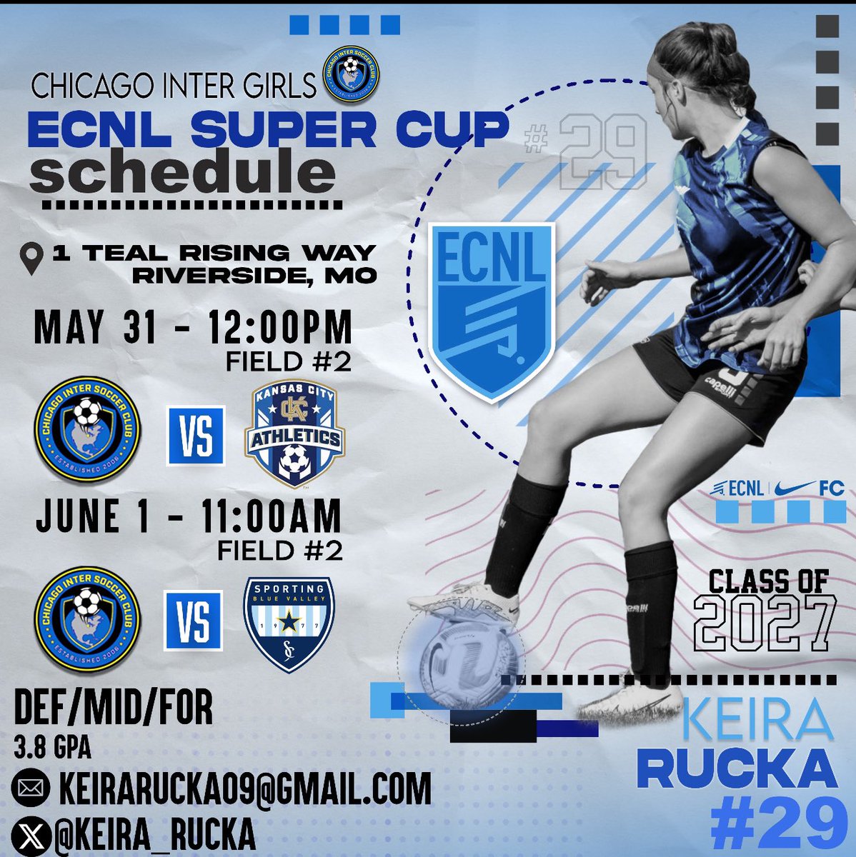 Looking forward to the great competition this weekend! <a href="/chiINTER/">Chicago Inter SC</a> <a href="/Neno_Footy11/">Neno Dautovic</a>