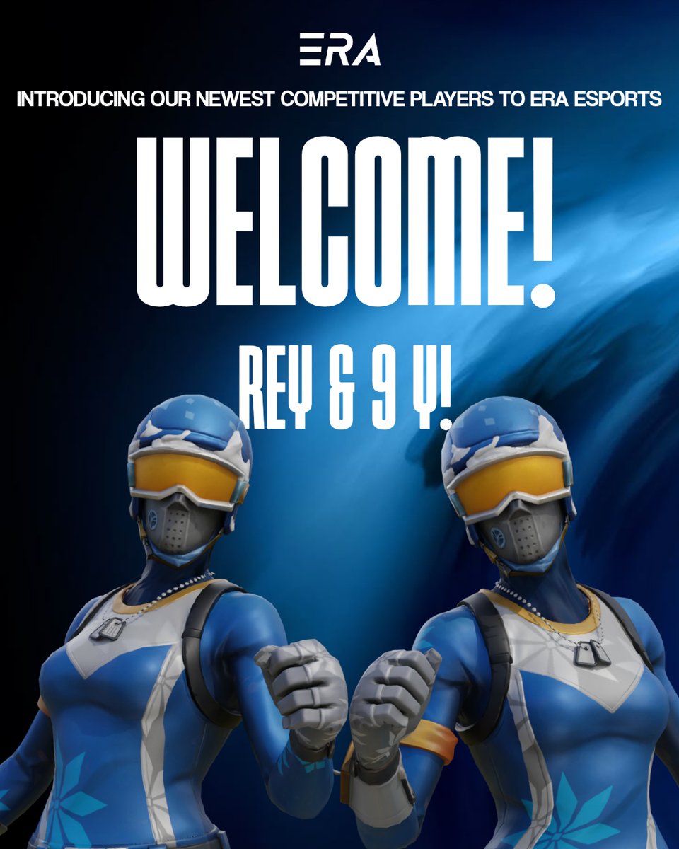 Newerarise's tweet photo. The new era continues... Welcome!

@KillaPlayzFn &amp; @Y1_EAV_ to ERA Esports https://t.co/RdFDJa4fDf