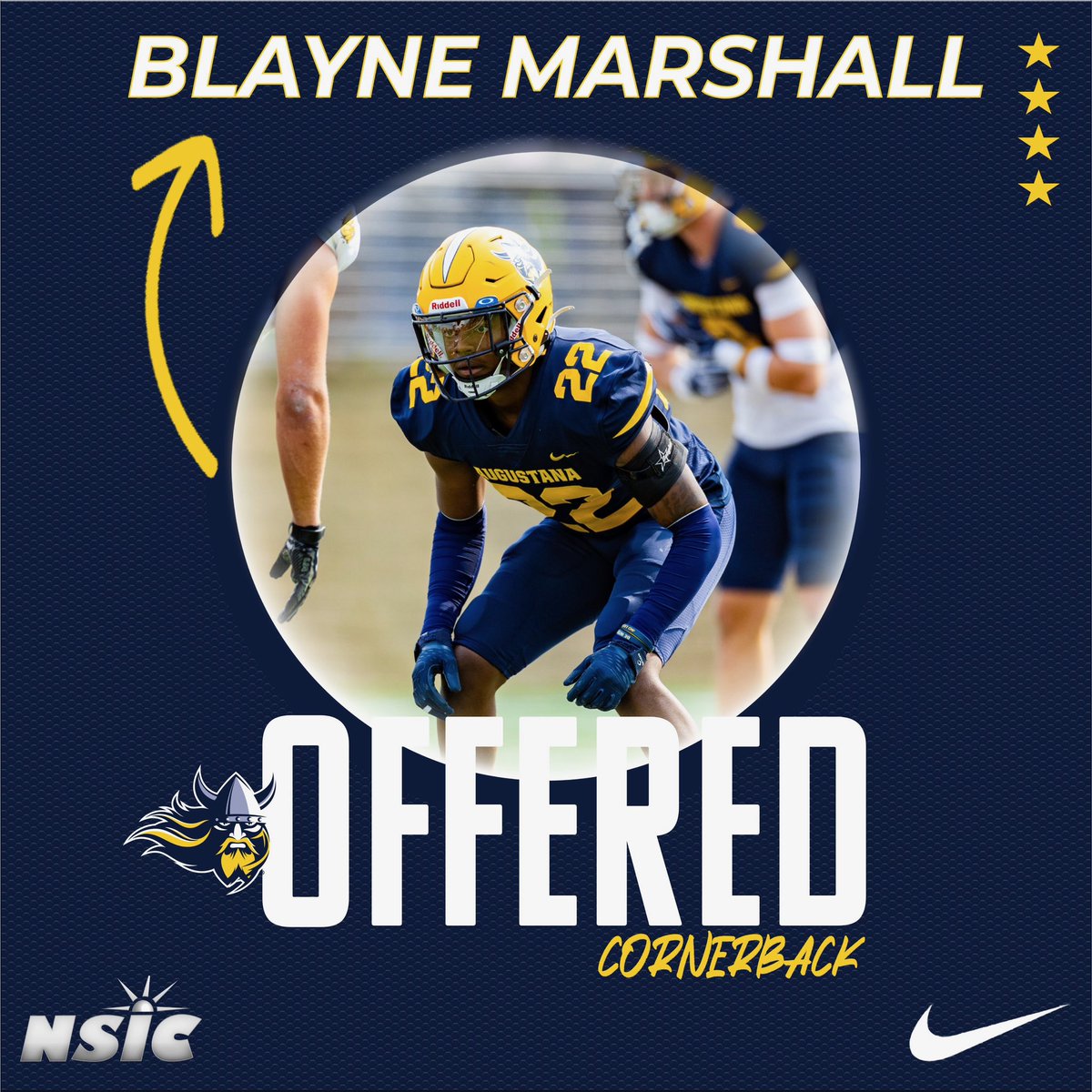 Blayne Marshall (@two_marshall2) on Twitter photo #AGTG after a great conversation with @Coach_Endersonas I am blessed to receive a offer to play football at <a href="/AugieFB/">Augustana Football</a>
<a href="/OJsimpso32/">OJ Simpson</a> <a href="/T_Verd_/">Travis Verdi</a> <a href="/CoachWilmes25/">Coach Alan Wilmes</a> <a href="/JaguarsBss/">Blue Springs South Football</a> #AGTG after a great conversation with @Coach_Endersonas I am blessed to receive a offer to play football at <a href="/AugieFB/">Augustana Football</a>
<a href="/OJsimpso32/">OJ Simpson</a> <a href="/T_Verd_/">Travis Verdi</a> <a href="/CoachWilmes25/">Coach Alan Wilmes</a> <a href="/JaguarsBss/">Blue Springs South Football</a>