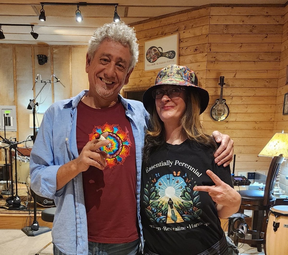 157kat157's tweet photo. It's been a blast getting to hang out with and get to know this incredible human, the one and only Bonzai Caruso. 

It's such an honor to watch him working his craft and making musical magic. It's not hard to see why he's a 6x Grammy Award winner. https://t.co/g0jSNeMatJ