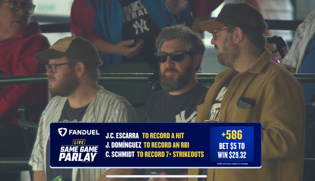 Three Men &amp; A Little Yankee Game