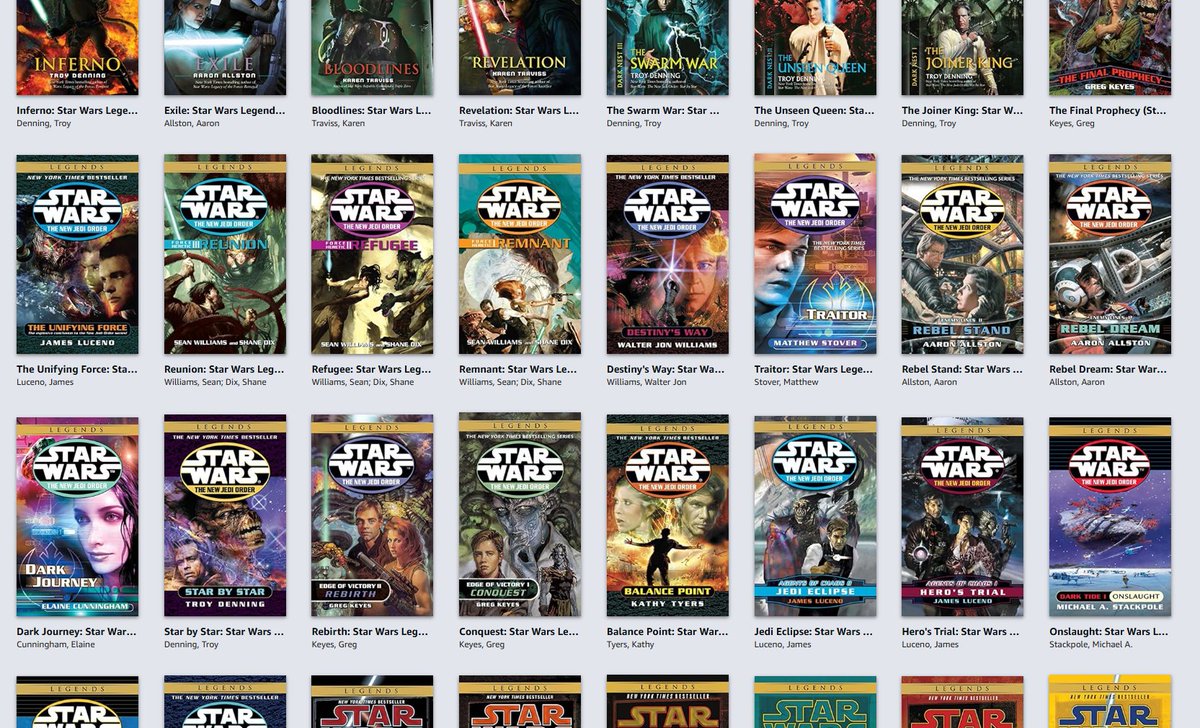 Sagefif3's tweet image. Oh you like star wars?

Name every legends book

Feat. my kindle library
