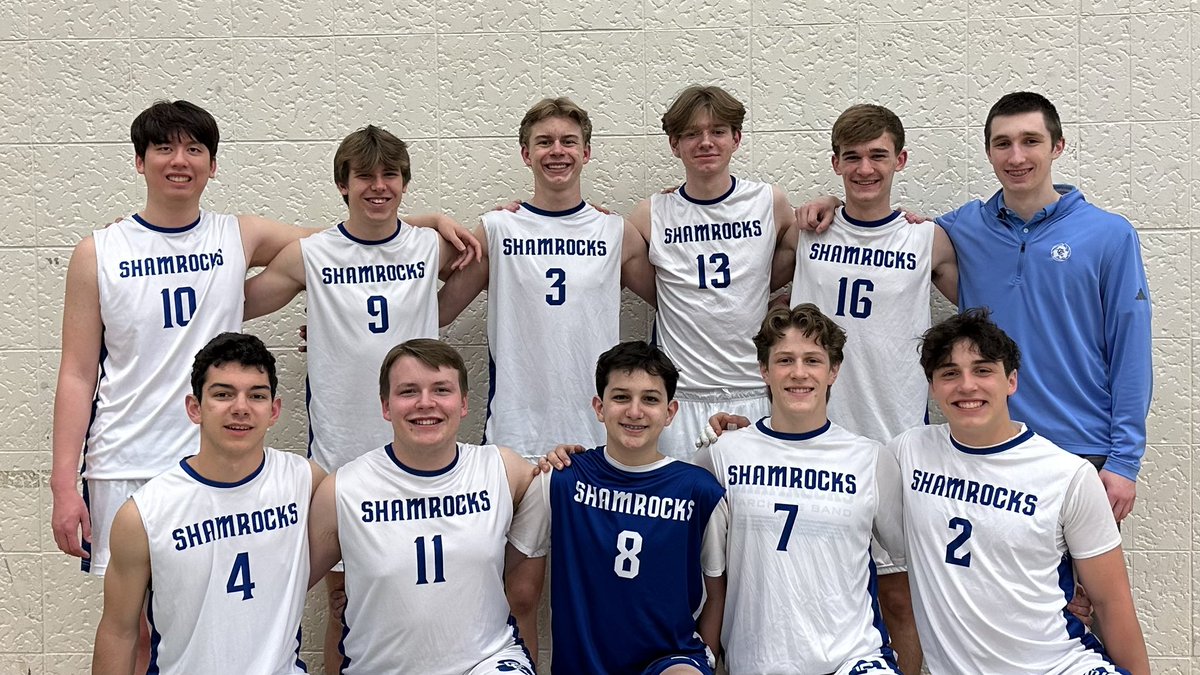Tough loss tonight to a solid Northville team. 22-25, 21-25, 23-25.
An earlier exit than we hoped, but very proud of our players and their hard work this year. ☘️🏐 See you in 2026 for the inaugural MHSAA season!!!!! #miboysvb