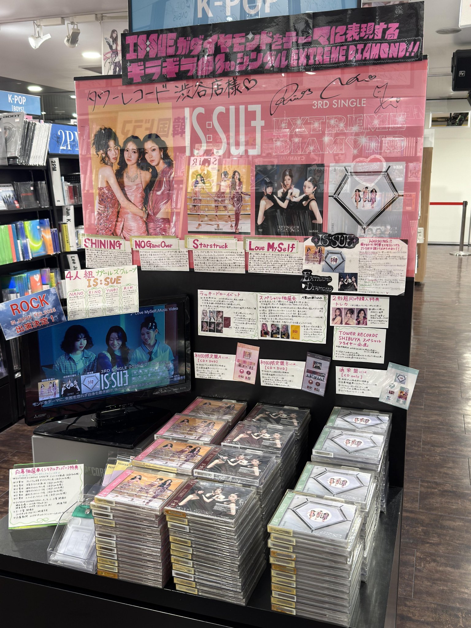 KiiiKiii キキ タワレコ渋谷店限定特典トレカ チェキ 15枚コンプ