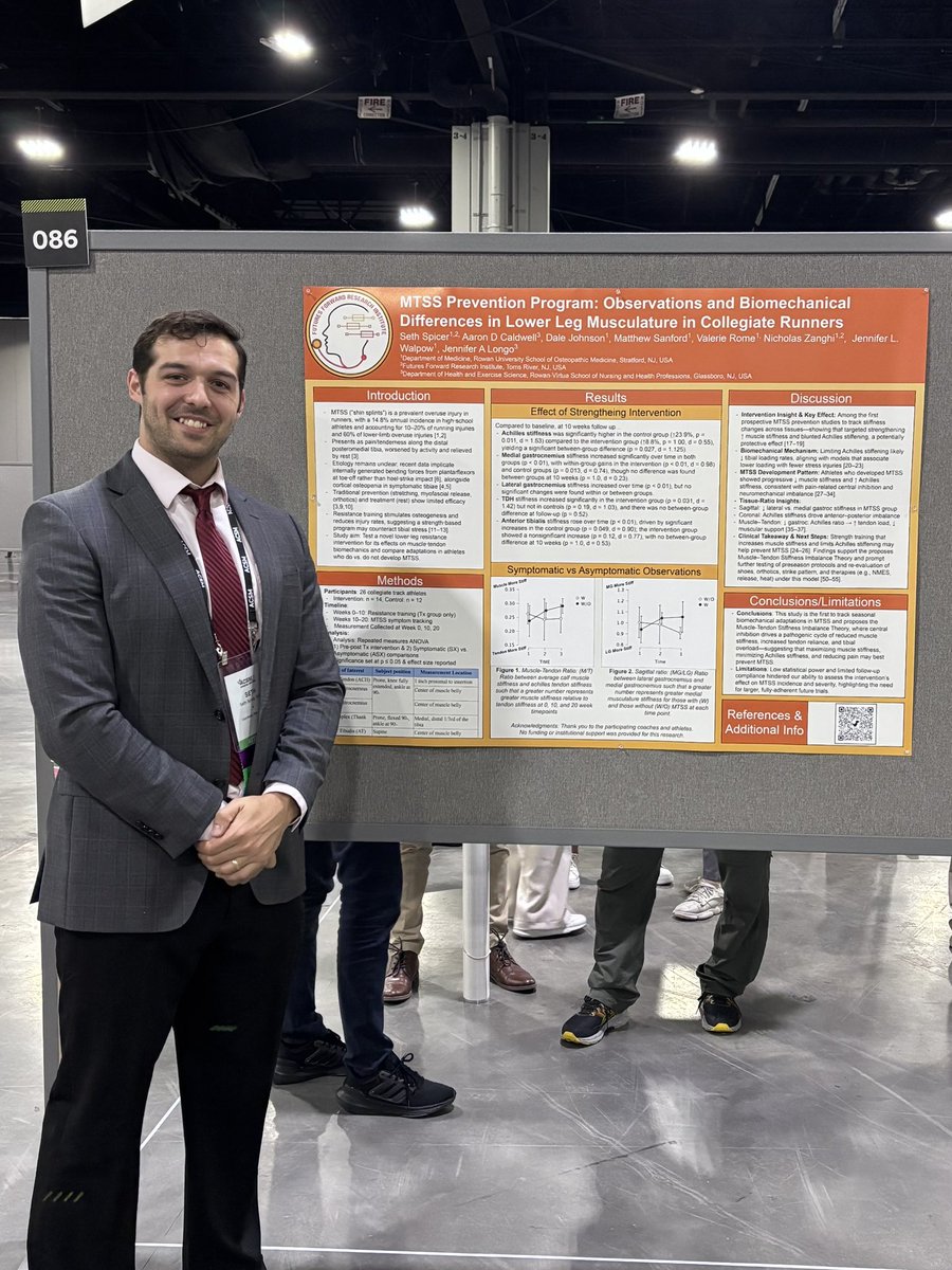 SethSpices's tweet photo. Humbling to be surrounded by so many experts and incredibly energizing to be immersed in so many ideas! (Don’t scan the QR code) 
#ACSM2025 #pmr #sportsmed https://t.co/m3KiaEeRR0