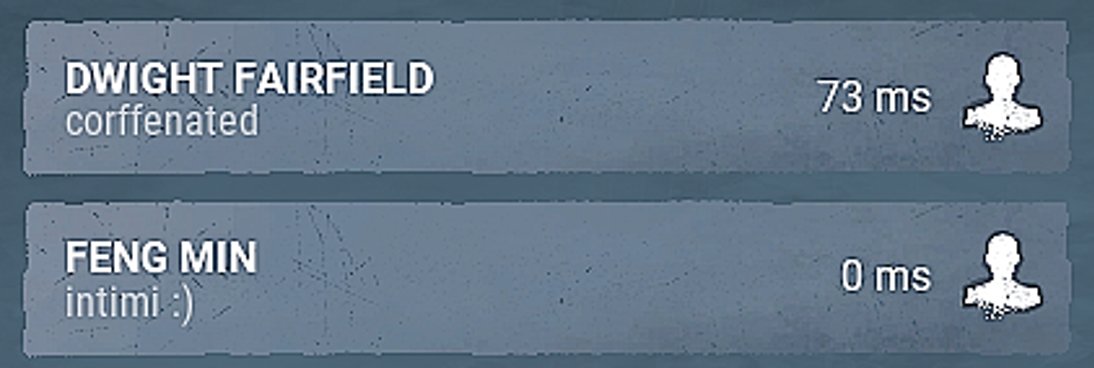 ever wonder <a href="/IntimidatorXd/">Intimidator xD</a>'s secret to not getting hit during tournaments? its his 0 ping!