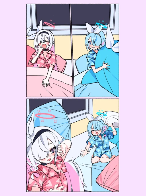 🩷💥🩵

 #ブルアカ 