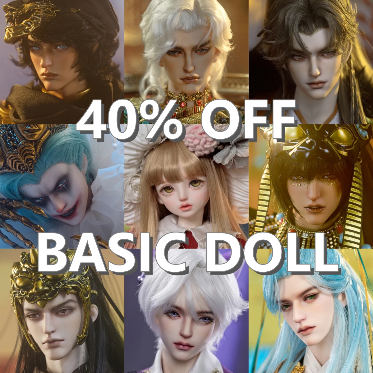 🔴MIDYEAR SALE🔴
     
      MAY 16 ~ JUN 20

Some Basic Dolls: 🔸40% OFF🔸

➡️ringdoll.com/products/some-…

#ringdoll #ドール #球体関節人形 #bjd #abjd #doll #resindoll #asianballjointeddoll #balljointeddoll #bjdmakeup