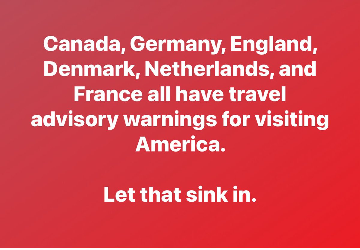 Where’s the advisory for living here?

#TrumpIsAGlobalLaughingStock