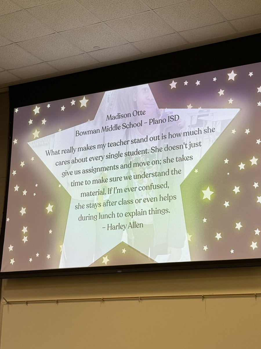 Last night, we celebrated three great teachers from Bowman Middle School! Shout-out to Ms. Collins, Ms. Clay, Ms. Otte. They were awarded the Teacher on The Rise award for the amazing work they are doing in the classroom! Thank you! 🙏🏼 #bms #raidersthrive #teamplanoisd