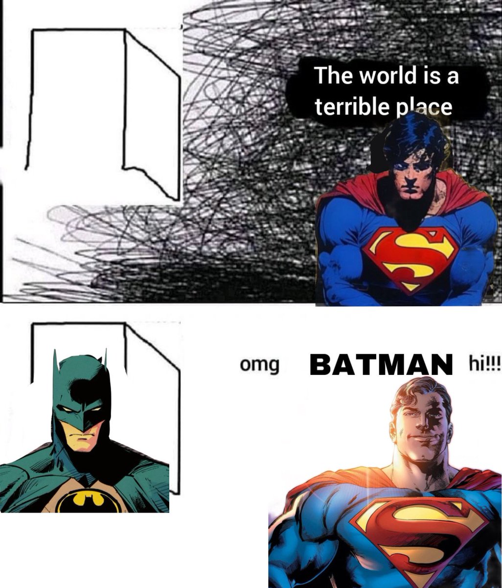 man of steel needing his hubby #SuperBat