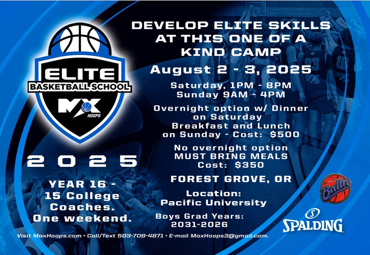 coachMinor3's tweet photo. #MaxHoops 15 college coachesβ¦. One weekend! https://t.co/pbtcPnqwgv