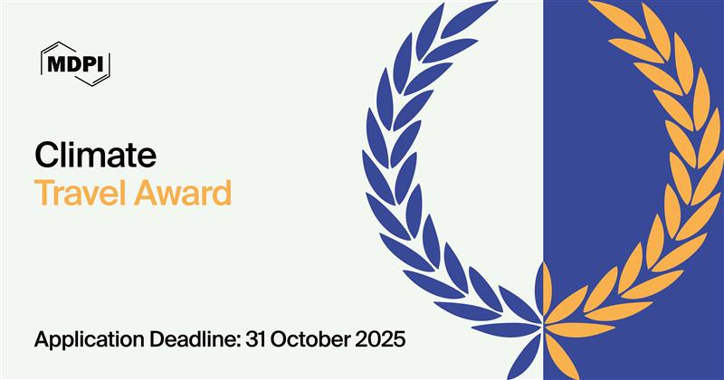 🚀 Apply for the Climate Travel Award 2025!

 ✅ Open to postdocs &amp; PhD students
 ✅ CHF 800 &amp; a certificate
 ✅ Present your climate research at international conferences in 2026
📝 Deadline: 31 Oct 2025
 👉 Details: lnkd.in/dA8raemq
#ClimateScience #AcademicTravel #PhD