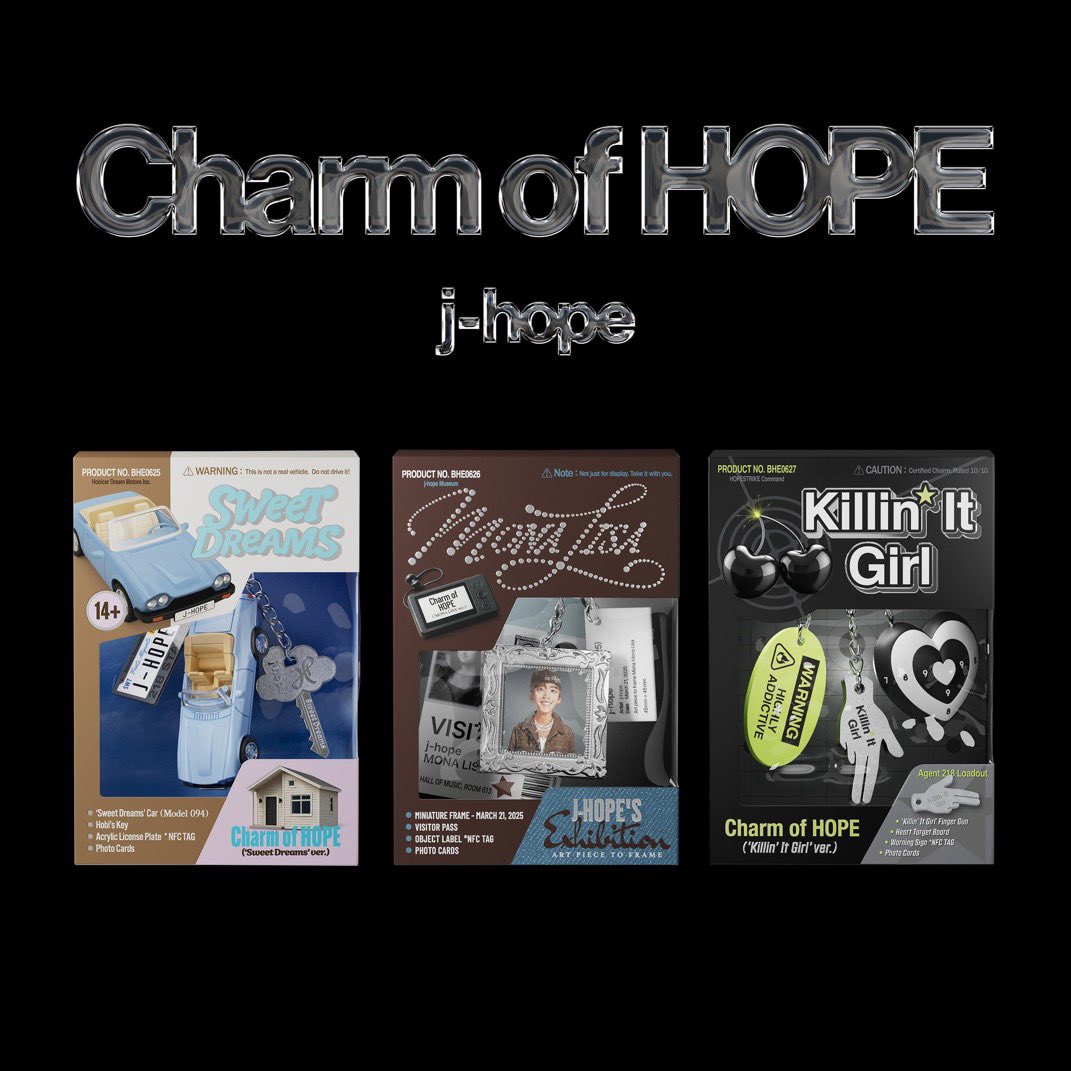 💜 BTS J-Hope “Charm of HOPE” Sealed Album Giveaway 💜
 
🌍 Open Worldwide 🌍
(1 winner will receive 1 version) 

To enter:
✨ Must be following
✨ Like &amp; RT

Ends June 30, 11:59PM

#jhope #제이홉 #CharmOfHOPE