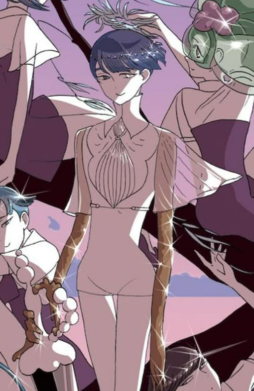 end999s's tweet photo. qrt with the character vs how you draw them

can you tell i reaally like phos 💙 https://t.co/7xt5tCSR44