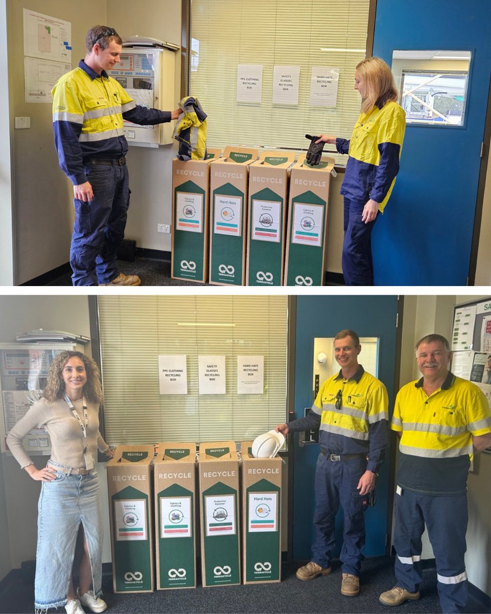 Transgrid (@transgrid_au) on Twitter photo Weโre excited to launch our new PPE Recycling Initiative at our Wallgrove depot โ a joint effort by our Supply Chain Logistics and Environment teams, in collaboration with <a href="/terracycleaust/">TerraCycle ANZ</a>.
๐ฑ Learn more about our sustainability efforts: brnw.ch/21wT0a0 Weโre excited to launch our new PPE Recycling Initiative at our Wallgrove depot โ a joint effort by our Supply Chain Logistics and Environment teams, in collaboration with <a href="/terracycleaust/">TerraCycle ANZ</a>.
๐ฑ Learn more about our sustainability efforts: brnw.ch/21wT0a0