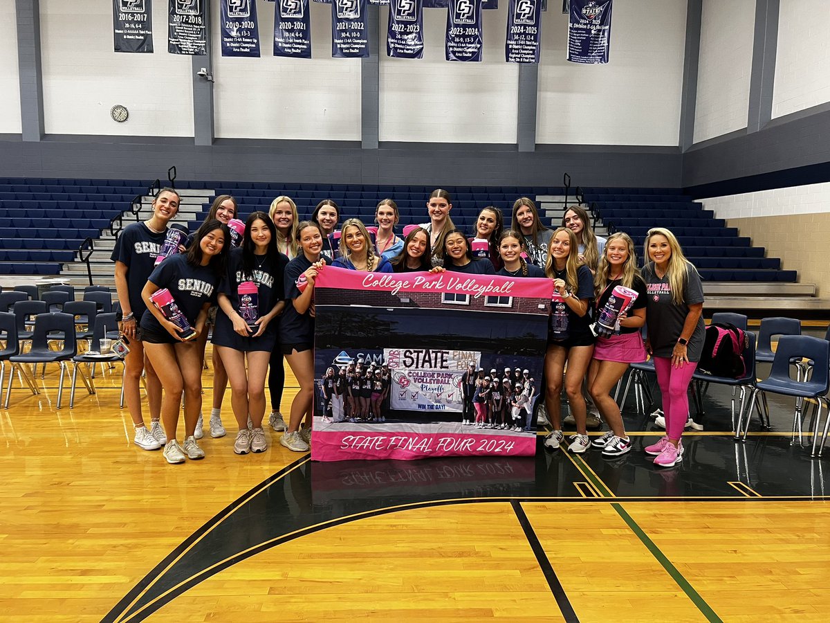Called one last team meeting 🤣 and made it one last time to CELEBRATE this special TEAM 🤩 before our SeNiOrS head off to college! 🥹 What a truly special group of girls and an incredible season! #WINTHEDAY #FAM1LY #longliveCPVB
