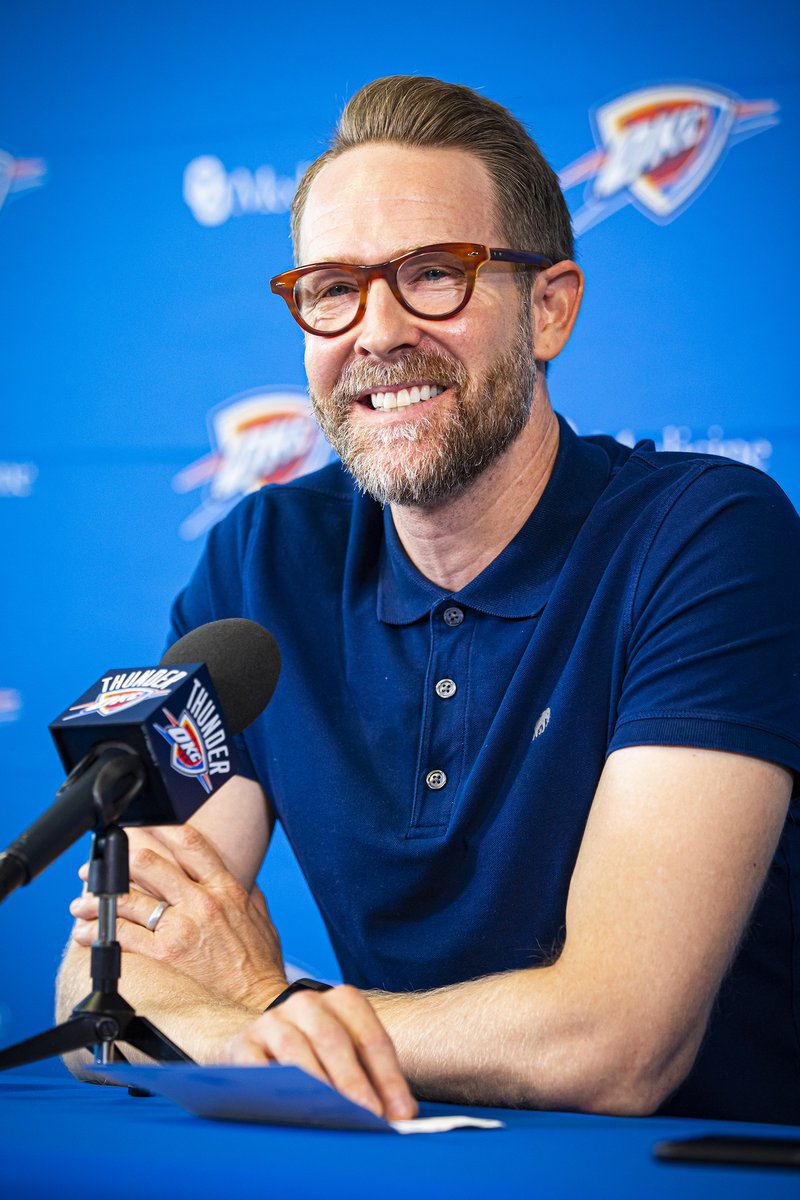 BleacherReport's tweet image. Sam Presti COOKED with OKC's core:

-Traded for SGA
-Traded for Alex Caruso
-Drafted J-Dub
-Drafted Chet Holmgren
-Drafted Cason Wallace
-Drafted Aaron Wiggins
-Signed Lu Dort
-Signed Isaiah Hartenstein
-Signed Isaiah Joe

And a BUNCH of draft picks. OKC's just getting started 🔥