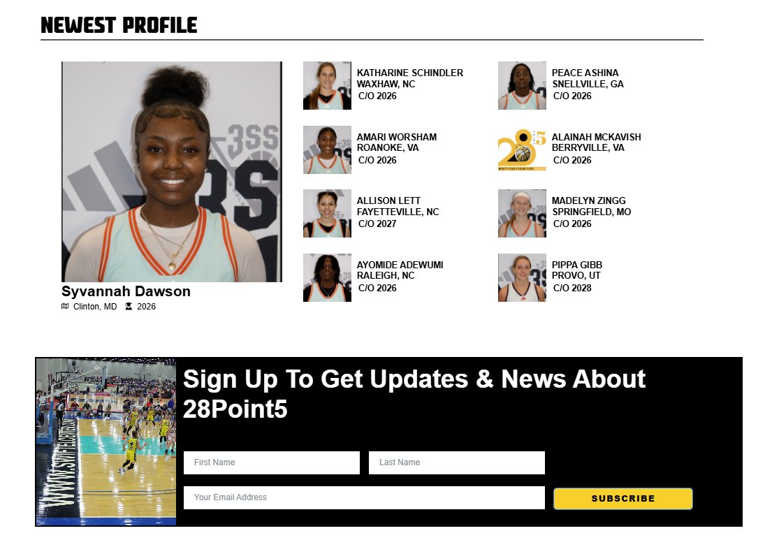 Jonathan Hemingway (@coachhemi) on Twitter photo โ๏ธ Analysis from the Adidas Circuit
<a href="/Elevate_Elite/">Elevate Elite</a> has multiple prospects earning offers after Session II in Bryan, TX.
Including '26 Syvannah Dawson who was third in assists and top ten in steals over the two circuit stops.
โญ๏ธ28.5 Scouting
College coaches can get the rundown โ๏ธ Analysis from the Adidas Circuit
<a href="/Elevate_Elite/">Elevate Elite</a> has multiple prospects earning offers after Session II in Bryan, TX.
Including '26 Syvannah Dawson who was third in assists and top ten in steals over the two circuit stops.
โญ๏ธ28.5 Scouting
College coaches can get the rundown
