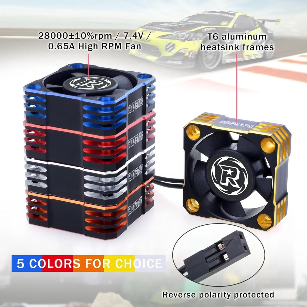 urgenexrc's tweet image. 🔥Introducing our Motor Cooling Fan for 540 and 550 Brushless Motors! 🚗💨

💥 Special Offer: Page Discount + 10% Off
Use Coupon Code: RCPARTMOTOR
📅 5/28 11:30pm-5/30 11:59pm (PDT)

🛒 Buy Now:  bit.ly/43O6Kbk

 #RCCoolingFan #RCPart #RCAccessories #RC