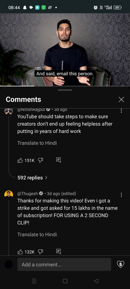 P1psjdofficial's tweet photo. Dear @ANI we are with Mohak bhaiya....And started boycotting you...#BoycottANI
Digital Gundaraj chalega nahi.... 🙅
Ab karo mere pe strike kardo mere account delete but we are starting to boycott your content....
Need your support 🙏 https://t.co/71QH368Q7B