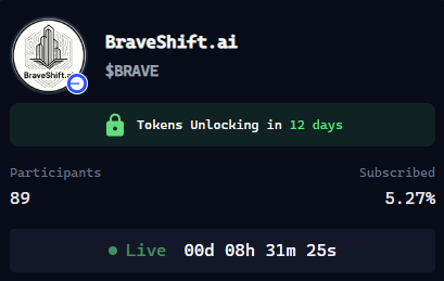 BraveShift_ai's tweet image. Numbers don’t lie. This project wasn’t ready to launch — and that’s okay.
Agent 001 will be back when it’s truly ready.
It’ll take time.
Appreciate everyone who believed early.