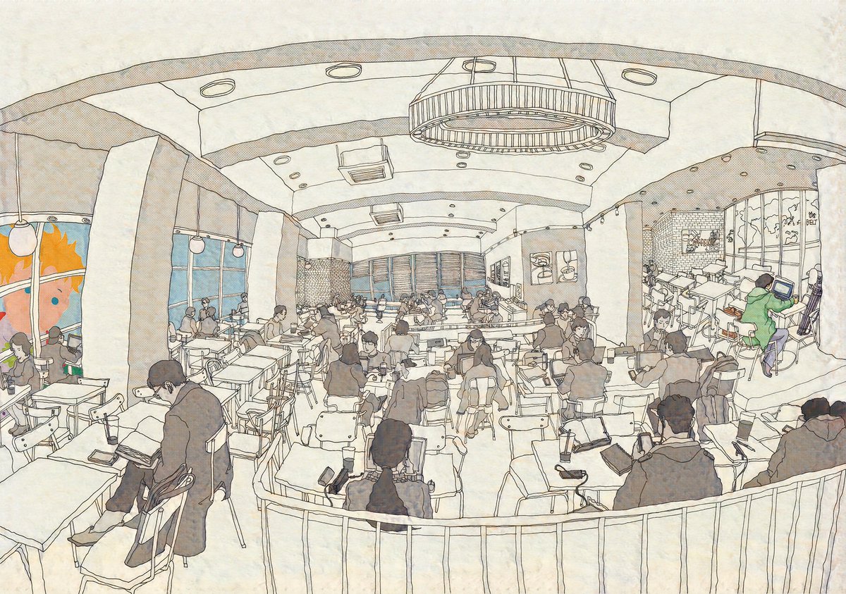 카페에서 

​#illust #illustration #pendrawing #digitalpainting #seoul #people #cafe #lepetitprince #picture #personalspace #veilddreams #artwork  #일러스트레이션 #일러스트 #펜드로잉 #디지털페인팅 #서울 #지하절역 #카페 #사람들 #개인공간 #도시 #감추어진꿈_카페 #아트워크
