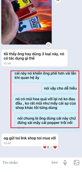 POPPER SIÊU CAO CẤP: Rất nhiều feedback TUYỆT VỜI từ khách hàng thân yêu. Ai muốn dùng loại Popper CỰC PHÊ, ko gây đau đầu ib...
Ae yên tâm trải nghiệm, shop ship ra nc ngoài cũng rất nhanh
Zalo: zalo.me/0862608750
Tele: t.me/Shoptuananh18