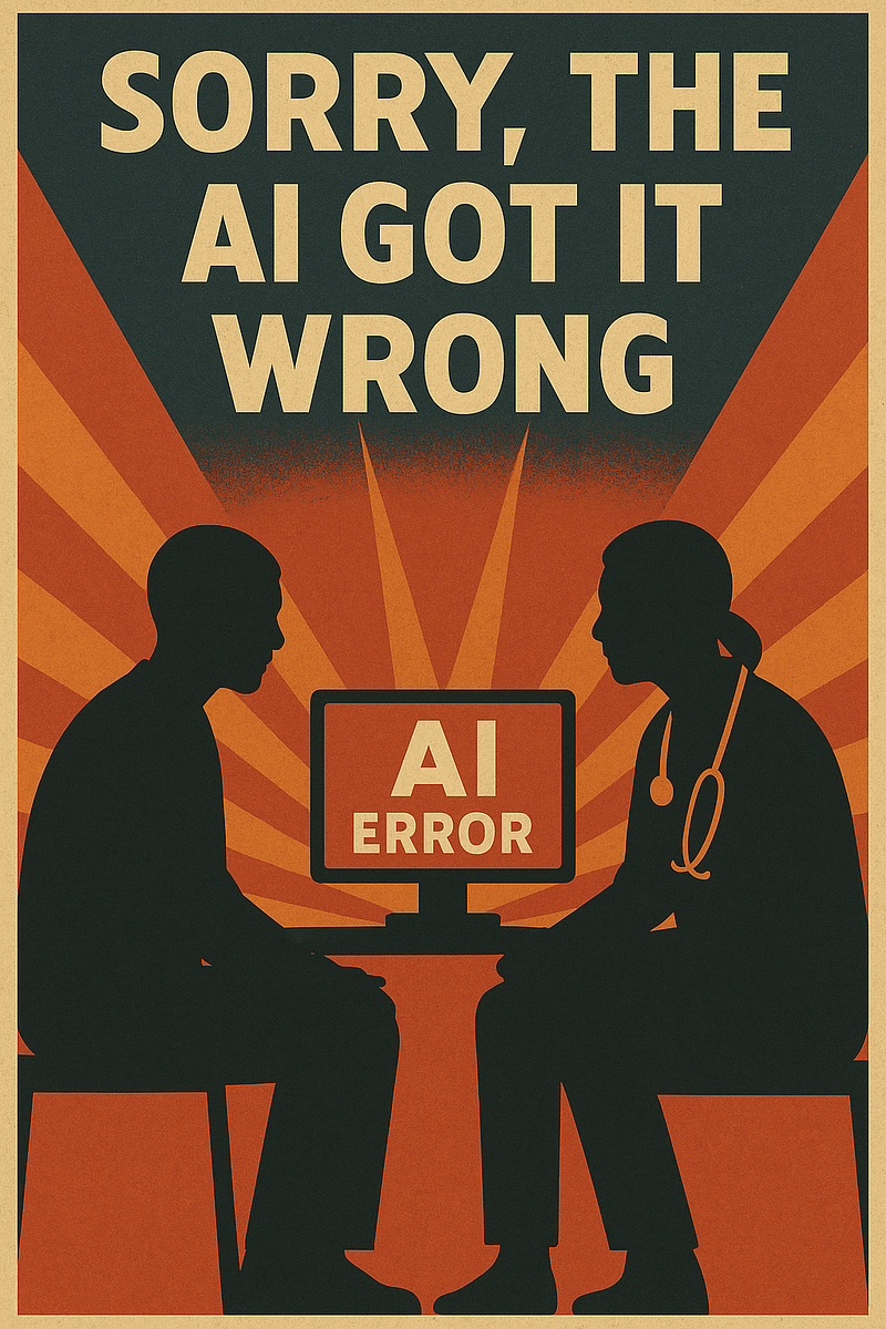 "I'm Sorry, the AI Got it Wrong": A New Era of Doctor-Patient Conversations

The future of medicine is exciting but uncertain. 

AI-driven diagnostics, hybrid analysis, entirely new workflows—however, as medicine evolves, one truth stands out:

Communication is about to change