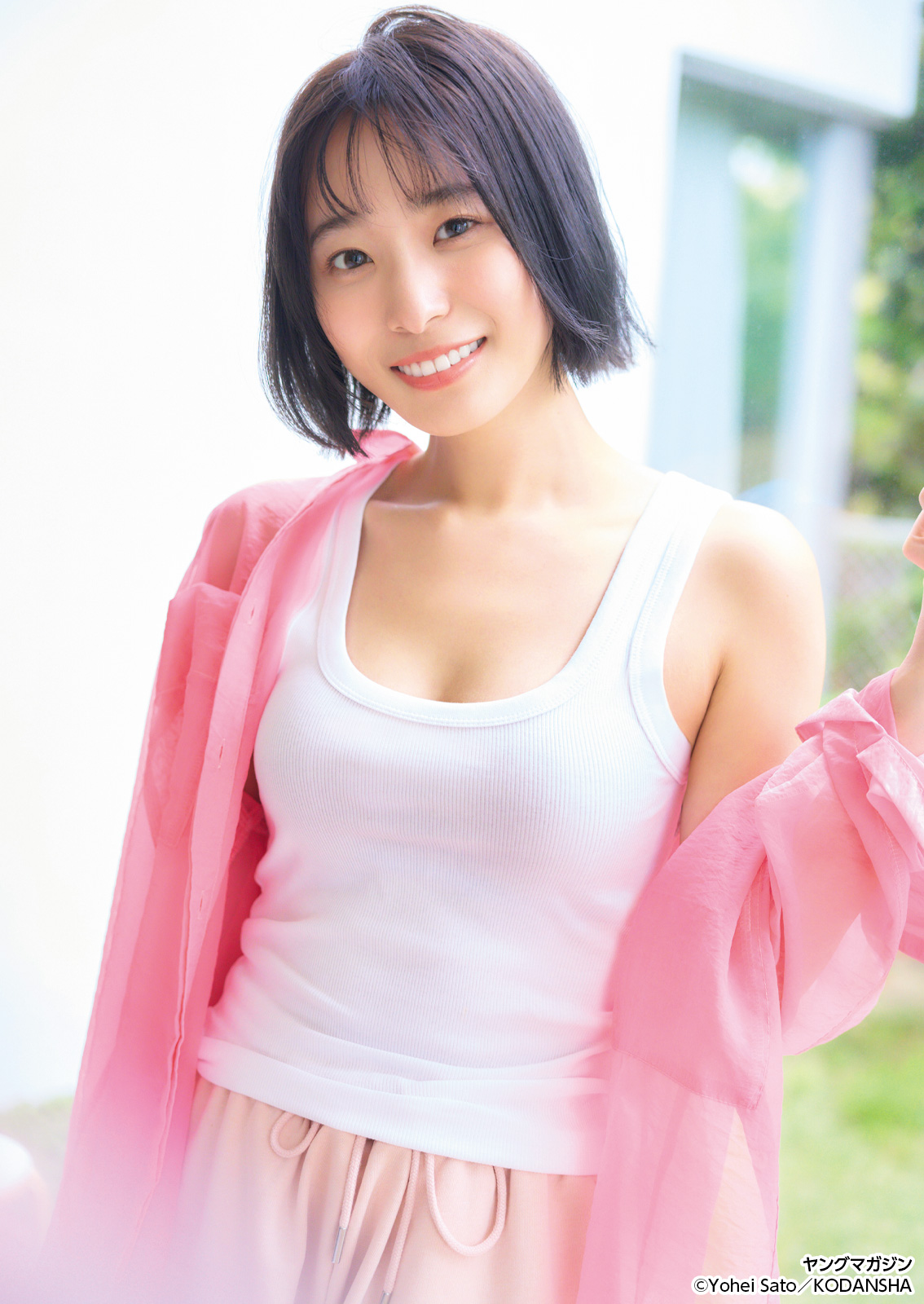 すずめ　直筆サイン入りチェキ　ヤングマガジン　当選品　Pick up Girls すずめ直筆サイン入りチェキヤングマガジン当選品Pick up Girls