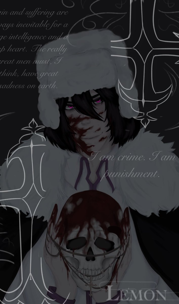 Lemonpie101213's tweet photo. I hate this drawing so much I had a breakdown.
Anyway enjoy Fyodor

#fyodorbsd #fyodordostoevsky #BungouStrayDogs https://t.co/eXOfJywU9G