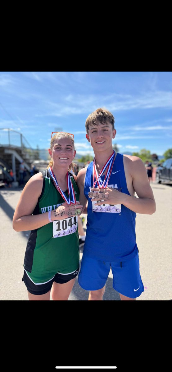 Wrapped up an amazing track season this last weekend. I competed in 8 total events at state. Proud to have placed in the 100, 200, and 4x1 relay. 
- Season Pr’s - 
100: 11.19 School Record
200: 22.87
400: 50.9
4x1: 43.87 School Record 
Javelin: 154’9