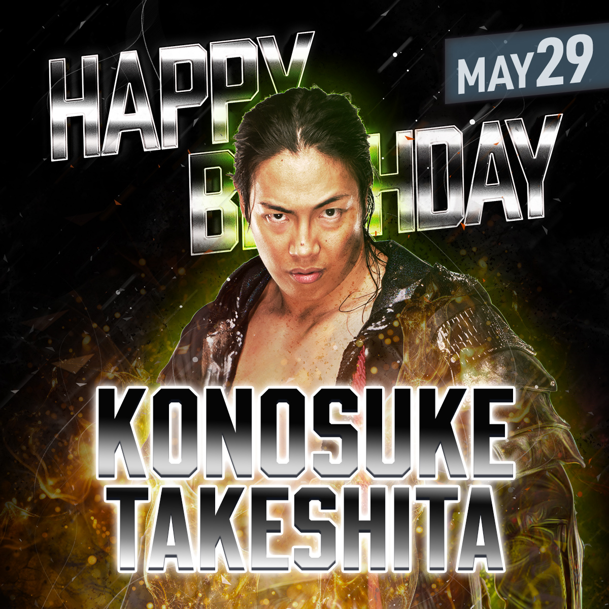 NJPW WORLD (@njpwworld) on Twitter photo 🎂HAPPY BIRTHDAY🎂KONOSUKE TAKESHITA
✨
📅5月29日は NEVER無差別級王者 KONOSUKE TAKESHITA の誕生日✨
<a href="/Takesoup/">Konosuke Takeshita</a> #njpw #njpwworld #HBD 🎂HAPPY BIRTHDAY🎂KONOSUKE TAKESHITA
✨
📅5月29日は NEVER無差別級王者 KONOSUKE TAKESHITA の誕生日✨
<a href="/Takesoup/">Konosuke Takeshita</a> #njpw #njpwworld #HBD