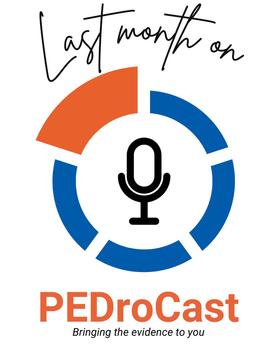 PEDro (@pedro_database) on Twitter photo Tune in to PEDroCast - bringing the evidence to you
In case you missed it, last month we released 3 new episodes on PEDroCast.
Catch up now: open.spotify.com/show/63FQIl1zW… Tune in to PEDroCast - bringing the evidence to you
In case you missed it, last month we released 3 new episodes on PEDroCast.
Catch up now: open.spotify.com/show/63FQIl1zW…