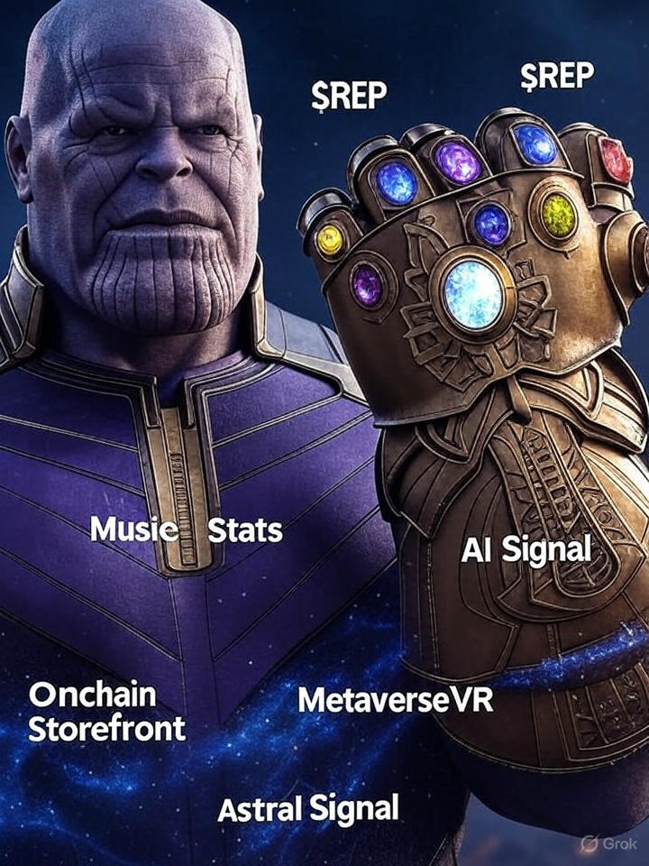 BagTheoryOG's tweet photo. When you’ve collected all the onchain tools to rule the creator economy.

Snap your fingers. The middlemen disappear.

@GiveRep @stayloudio @kaitoAi @YapdotMarket
#Web3Tools #InfinityStack #BuildOnchain #AIxMusicxRep https://t.co/Jw8uGDw6kp